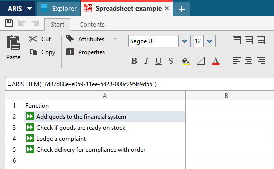 Figure 1. An example of a part of a business process in EPC notation