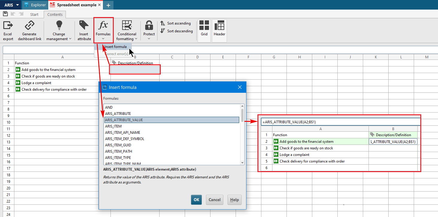 Figure 1. An example of a part of a business process in EPC notation